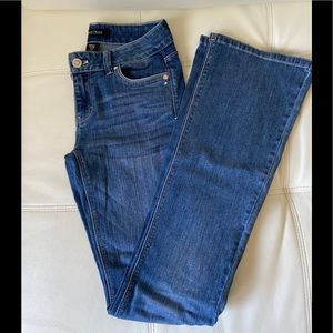 White House Black Market Skinny Flare Jeans
